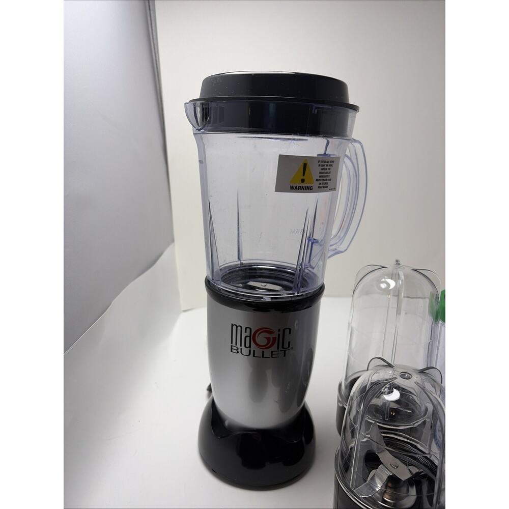 Magic Bullet Blender MB1001b Base Blender Mugs Never Used - Picture 2 of 14